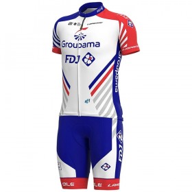Set Kurzarmtrikot + Trägerhose 2020 Groupama-FDJ N001